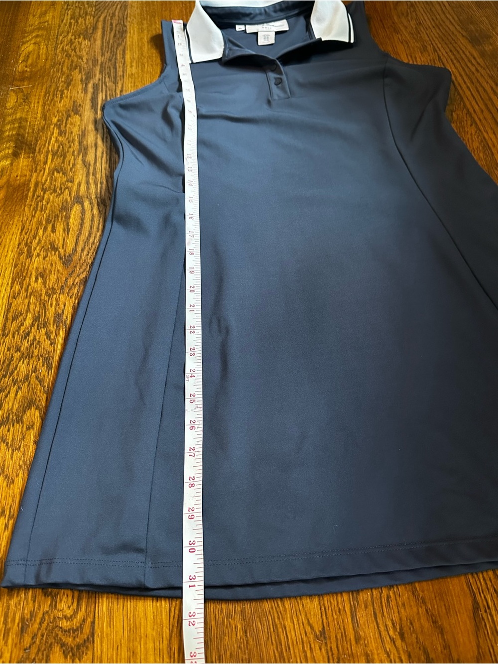 Tommy Bahama Golf Sleeveless Polo Dress Navy - Size M - Picture 5 of 8